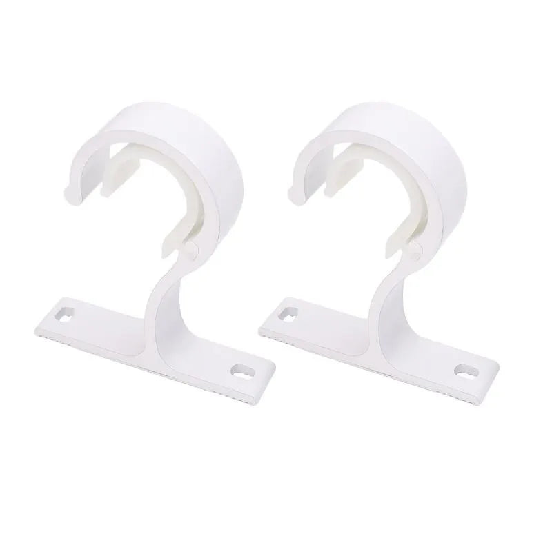 Adjustable Curtain Rod Brackets - Set of 2, 4, or 8