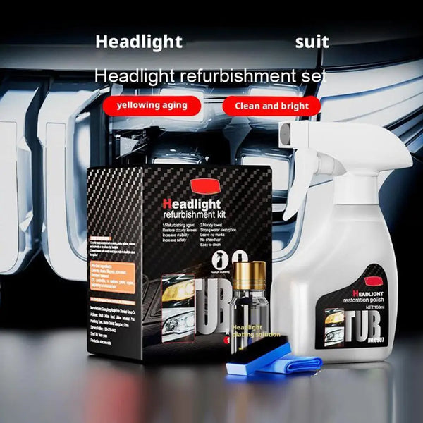 Headlight Restoration Spray with Protective Coating - 180ml