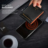 Slim Leather RFID Blocking Wallet with Money Clip