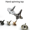 Silver Metal Fidget Spinning Top Gyroscope for Stress Relief