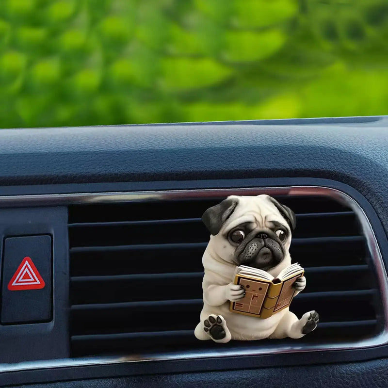 Pug Car Vent Air Freshener