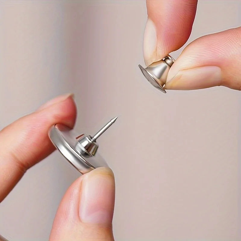 Magnetic Curtain Hook with Metal Clasp