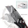 Folding Utility Knife with Replaceable Blade and Safety Lock