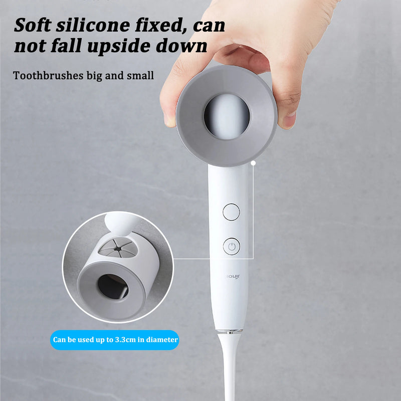 Wall-Mounted Electric Toothbrush Holder