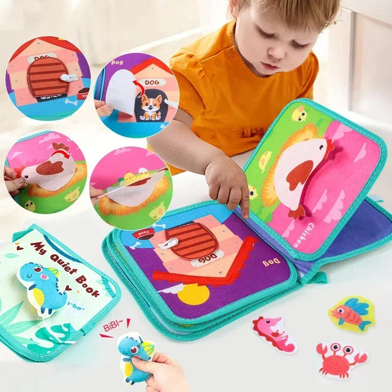 Montessori Busy Book for Toddlers