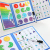 Magnetic Fraction Teaching Set with Charts & Erasable Practice Area