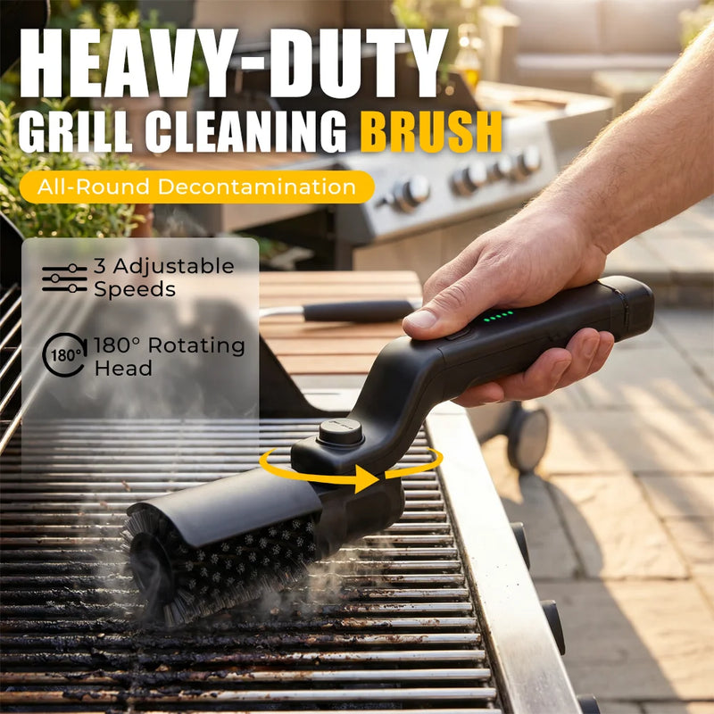 Cordless Electric Grill Brush