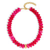 Colorful Chunky Beaded Choker Necklace