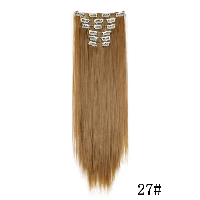 Clip-In Synthetic Hair Extensions