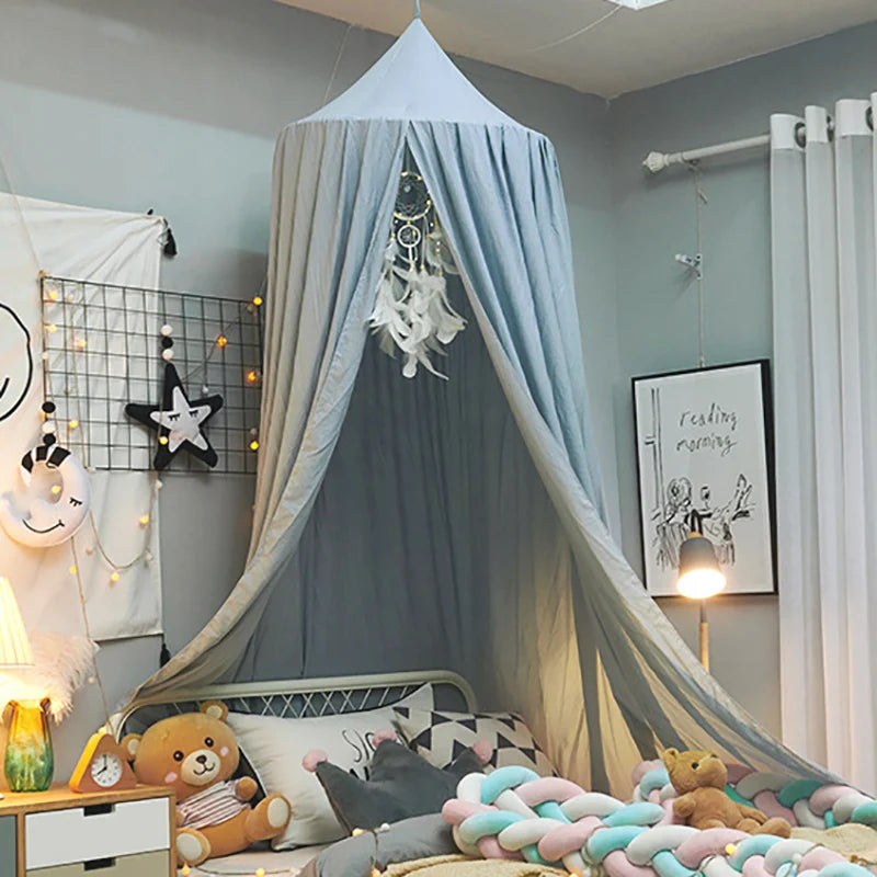Princess Canopy Bed Net for Kids – Mosquito Protection & Dreamy Room Decor