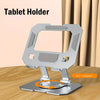 360° Rotating Aluminum Tablet Stand for 4.7-12" Devices