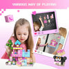 Magnetic Building Blocks Castle & Villa Set