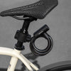 Heavy-Duty Cable Bike Lock with Mounting Bracket and 2 Keys
