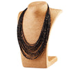 Multi-Layer Boho Bead Choker Necklace