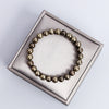 Bracelet en Pierre de Pyrite Naturelle