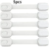 Child Safety Cabinet Locks – Adhesive Baby Proofing Straps for Drawers, Fridges, Toilets & More