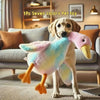 Soft Colorful Duck Plush Toy for Pets