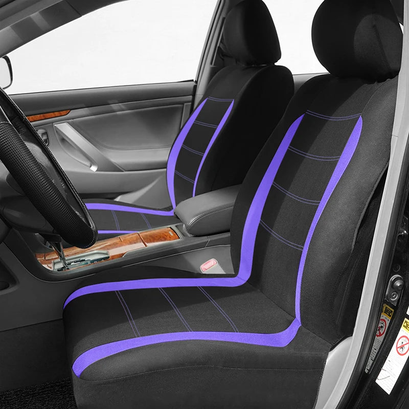 Universal Car Seat Covers — Full Set Front & Rear