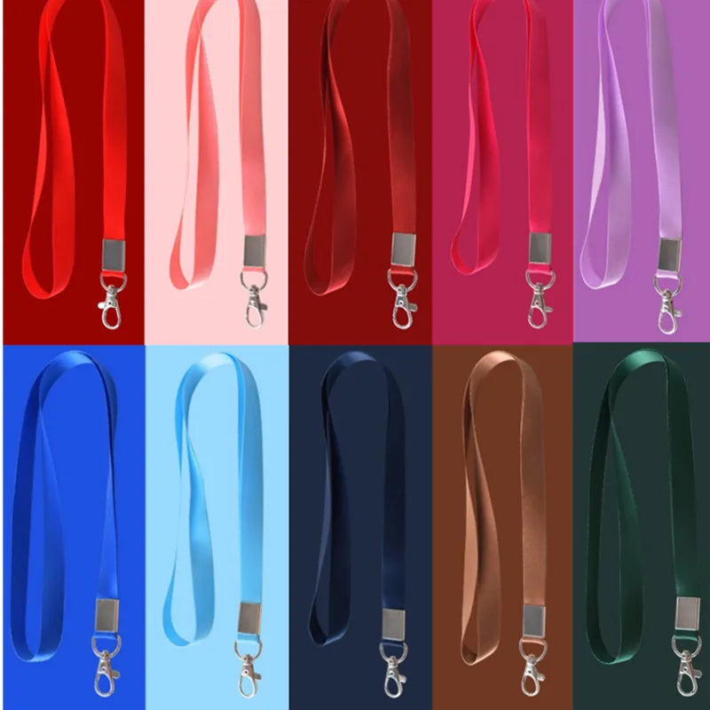 Slim ID Badge Holder with Lanyard