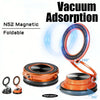 Magnetic Car Phone Holder with Vacuum Suction Mount