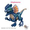 Jeu de Construction de Dinosaures Jurassiques