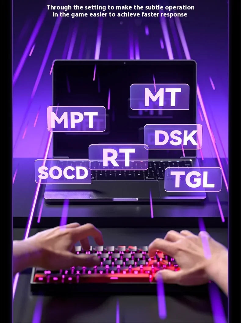Aula Win60/Win68 Magnetic Switch Gaming Keyboard with 8K Polling