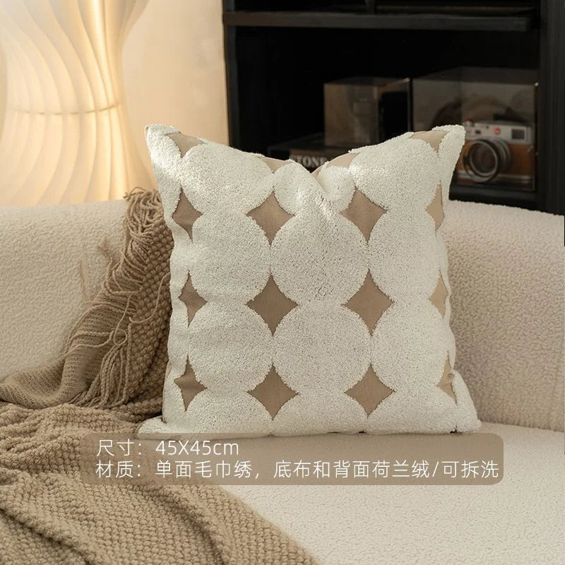 Nordic Bohemian Geometric Tassel Decorative Pillow Cover