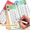Self-Check Multiplication Flash Cards with Pens
