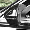 Carbon Fiber Style Car Mirror Rain Guards (Pair)