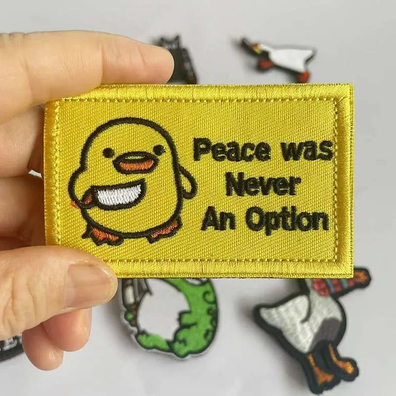 Quirky Animal Applique Patches with Hook and Loop Backing