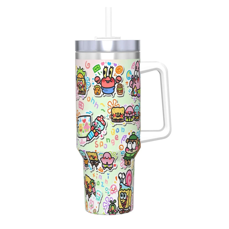 SpongeBob SquarePants 3D Stainless Steel Tumbler