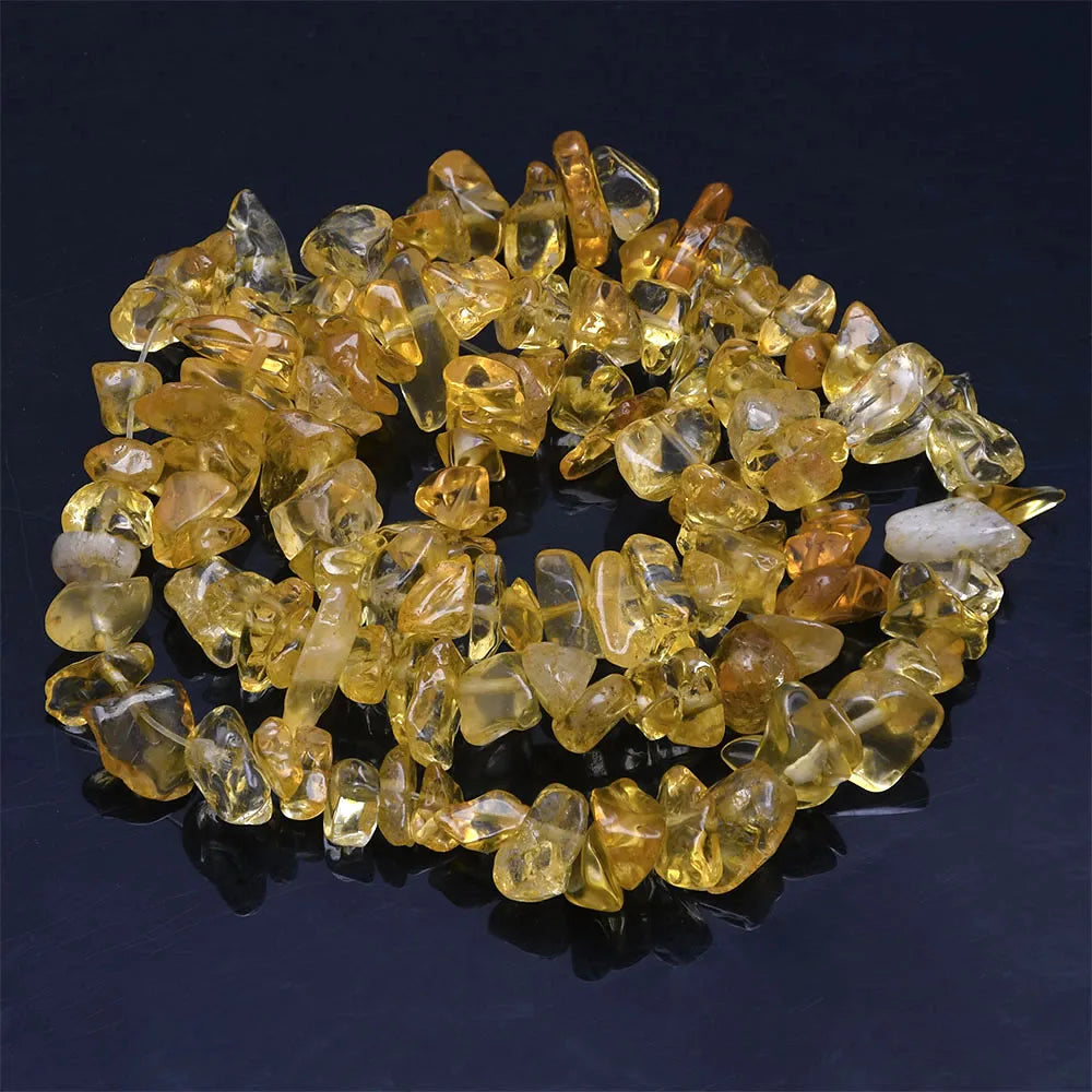 Natural Stone Beads Strand for Jewelry Making – Irregular Crystal Agate Chips