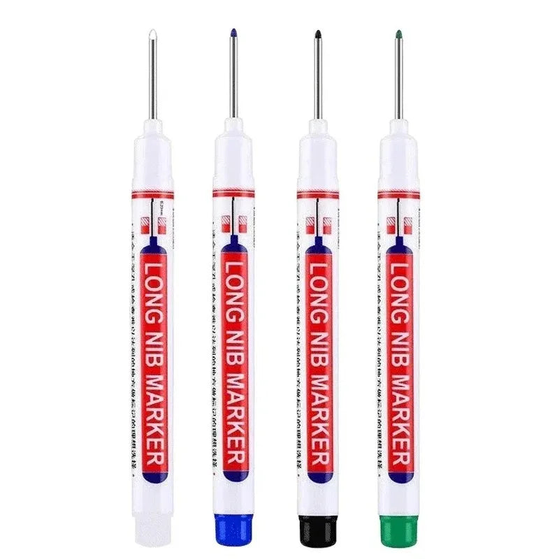 Waterproof Deep Hole Paint Markers for Metal & Woodworking