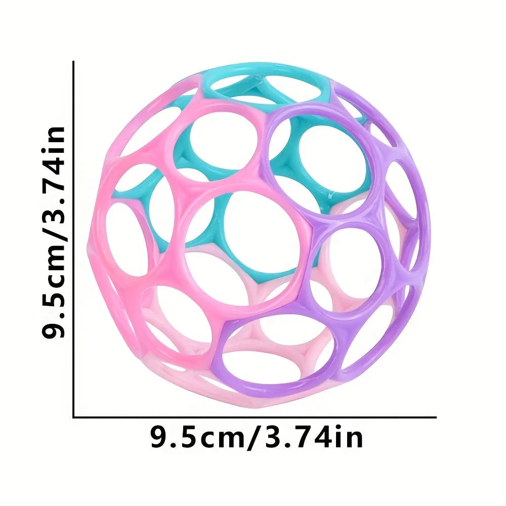 Cutout Design Sensory Grip Ball for Baby Development