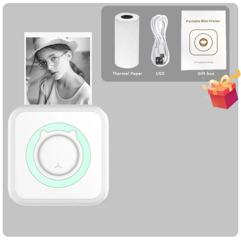 Portable Bluetooth Thermal Pocket Printer