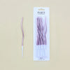 Spiral Birthday Cake Candles, Set of 6 Long Thin Decorative Candles for Cakes and Desserts