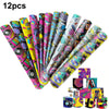 Retro 80s & 90s Slap Bracelets - 12 Pack