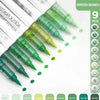 9-teiliges Acryl-Pinselstift-Set