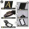 PU Leather Luggage Tag with Privacy Cover