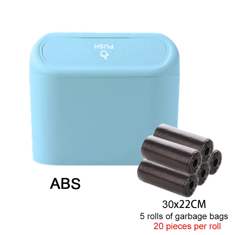 Vehicle Interior Trash Can Organizer