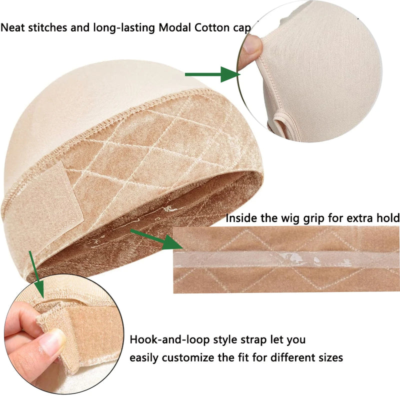 Silicone-Strip Wig Grip Cap