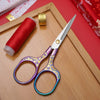 Vintage Stainless Steel Sewing Scissors for Fabric and Embroidery