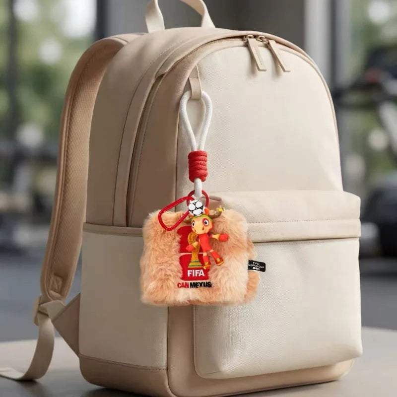 World Cup Mascot Plush Bag Charm