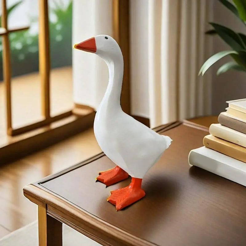 Soporte de Llaves y Organizador de Escritorio con Forma de Pato Magnético