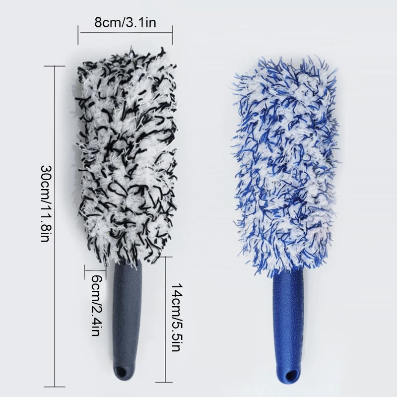 Soft Plush Car Wheel & Rim Cleaning Brush