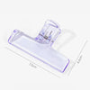 Frosted Transparent Book Page Holder Clip