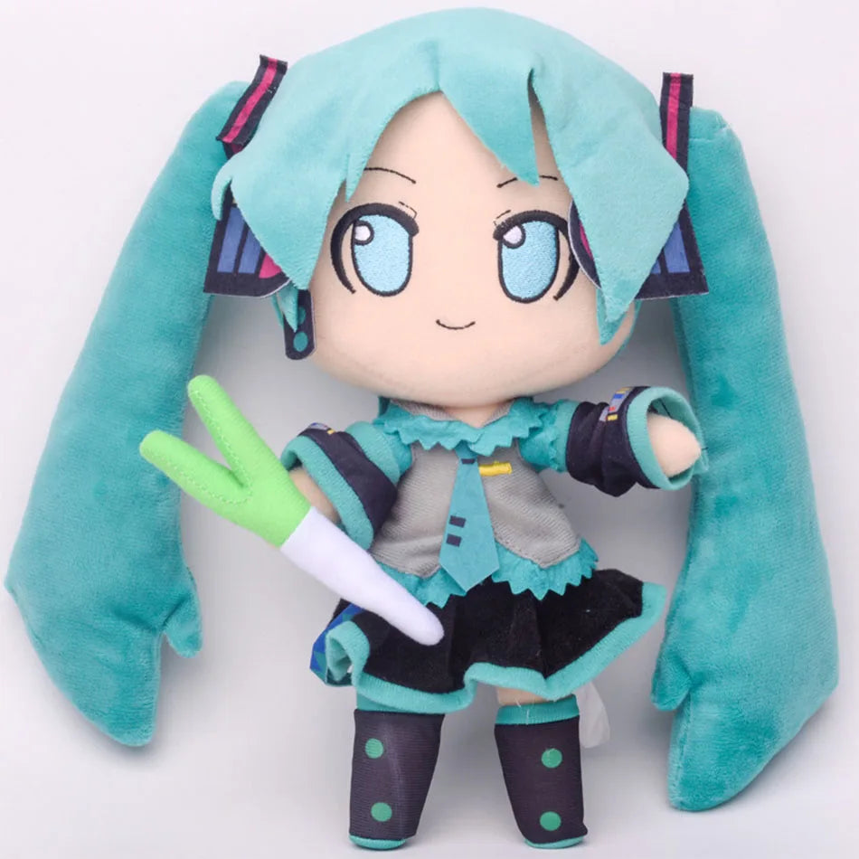 Hatsune Miku Plush Doll – Soft Kawaii Anime Figure, 20cm