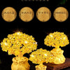Golden Citrine Crystal Money Tree – Feng Shui Wealth Charm