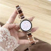 Colorful Resin & Metal Watch Band Strap