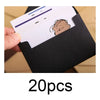Classic Kraft Paper Envelopes with Window for Weddings & Gifts
